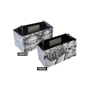 Salvi Cx P/Combo Burguer 20X11X9,5 Pr/Br C/50