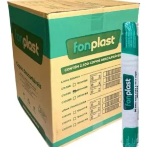 Fonplast Copo 180Ml Ps Tr C/25X100
