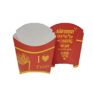 Salvi Caixa Cestinha Para Batata Verm C/50